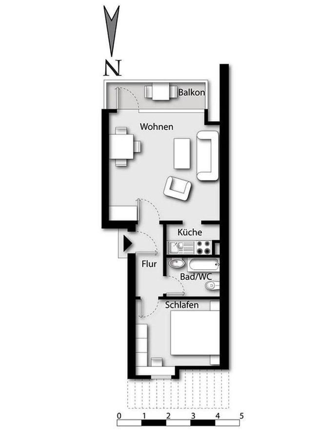 Syltdomizil Tade, App 1 Apartment Wenningstedt-Braderup ภายนอก รูปภาพ